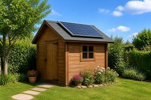 découvrez s'il est possible de demander un devis pour l'installation d'un seul panneau solaire sur un abri de jardin et optimisez votre consommation énergétique.
