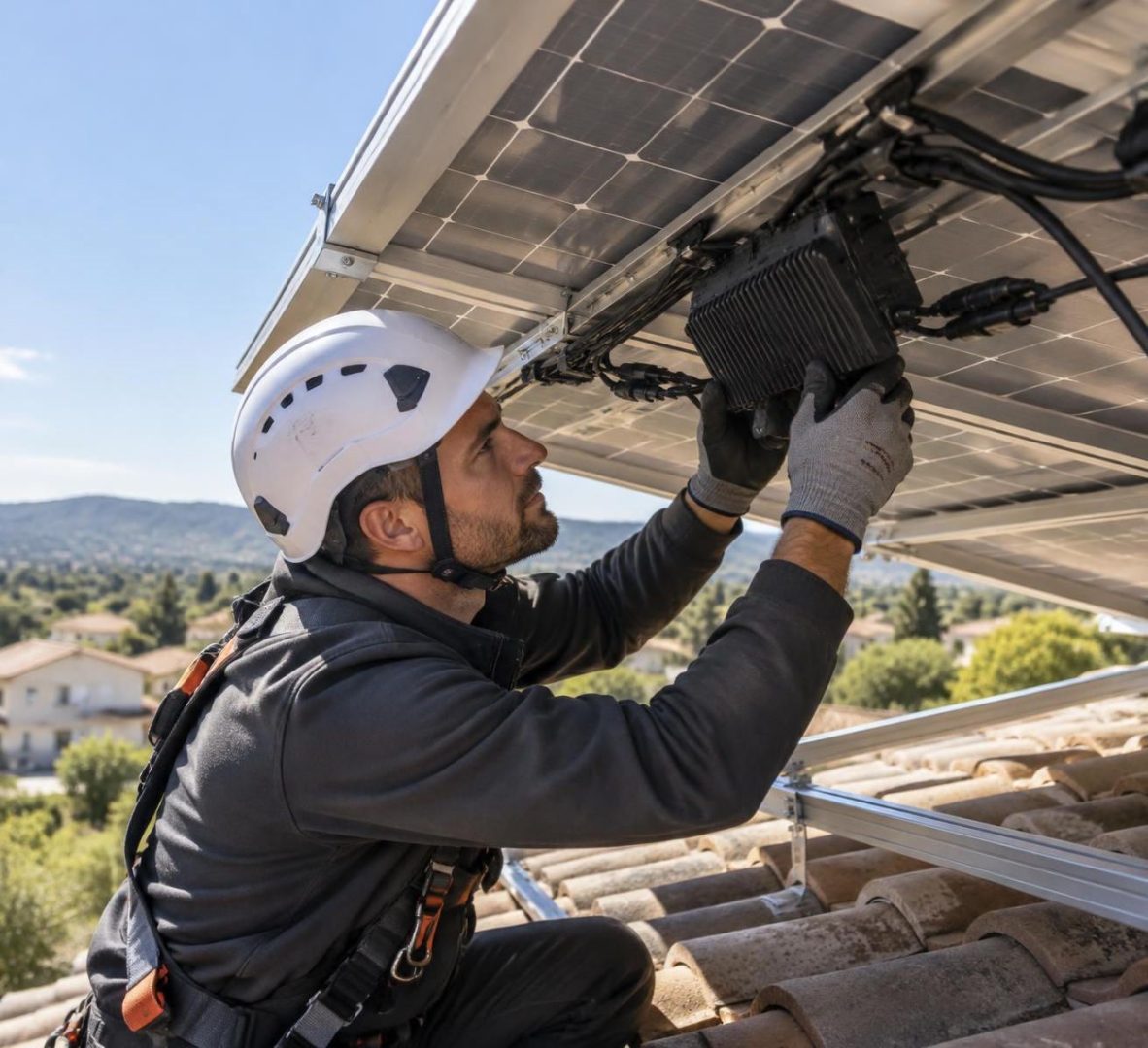 découvrez si un devis de panneaux solaires doit préciser la marque des micro-onduleurs et les informations à vérifier avant de signer.