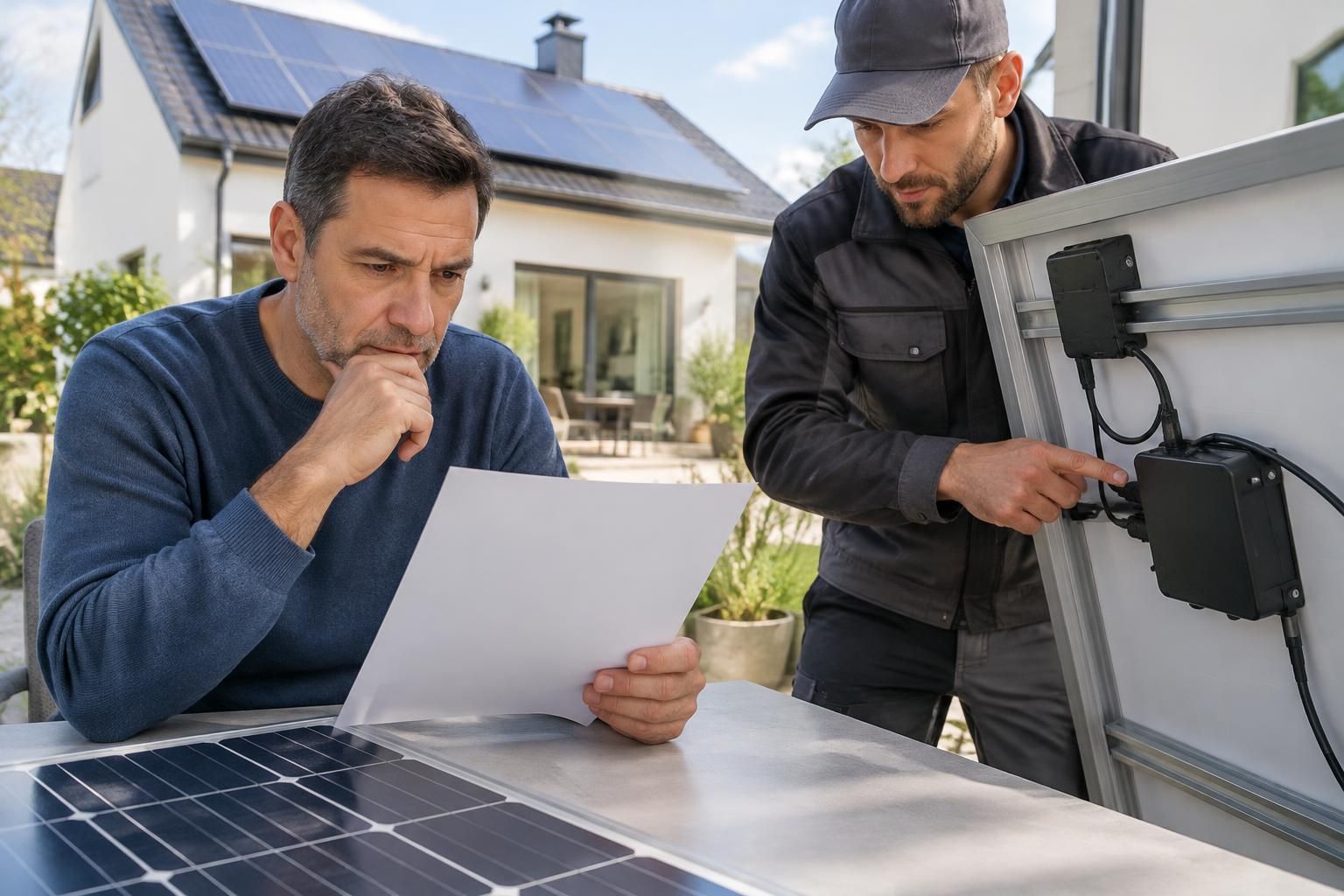 un devis de panneaux solaires doit préciser la marque et le modèle des micro-onduleurs pour comparer les offres et vérifier la qualité du matériel.